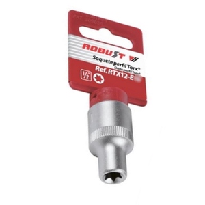 SOQUETE TORX FEMEA E-12 ENC. 1/2 GEDORE RED