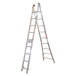 Escada Extensiva de Alum�nio DUPLA  2 x 9 Degraus