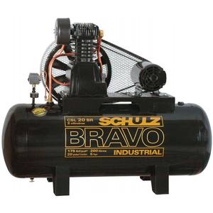 COMPRESSOR DE AR CSL 20BR/200LT C/MOTOR TRIF 5CV