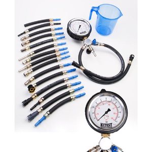 Teste de press�o de combust�vel com 17 mangueiras - KA-015.17