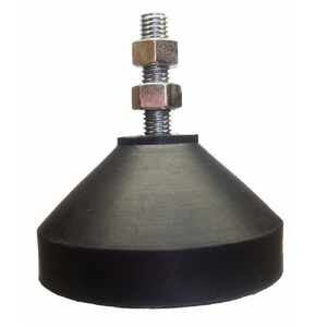 NIVELADOR AMORTECEDOR 500KG ROSCA 1/2 SAPATA (UN) - SOUZA 6011